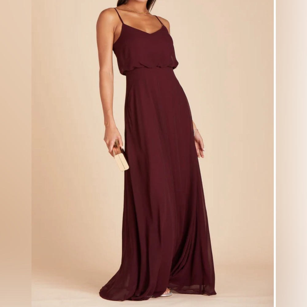 Birdy Grey Gwennie Dress
Chiffon in Cabernet Bridesmaid Wedding Formal